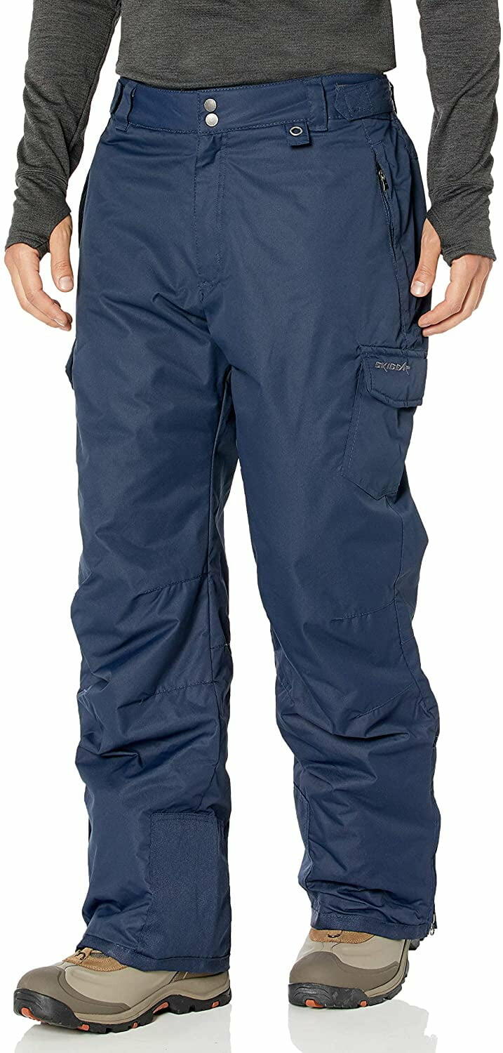 SkiGear by Arctix Mens Snow Sports Cargo Pants Blue Night  Size L