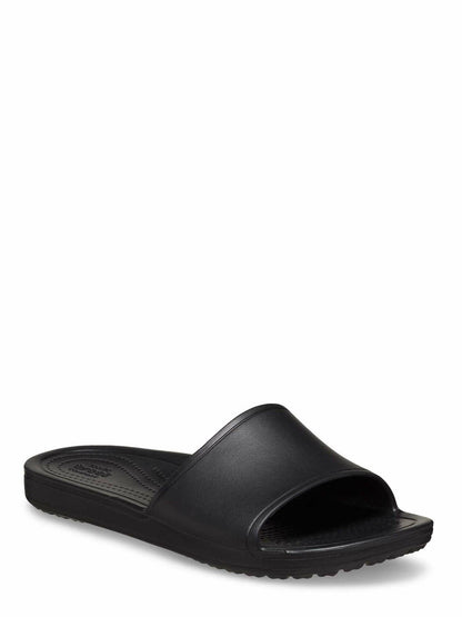 Crocs Womens Kadee Slide Sandals Black Size 4
