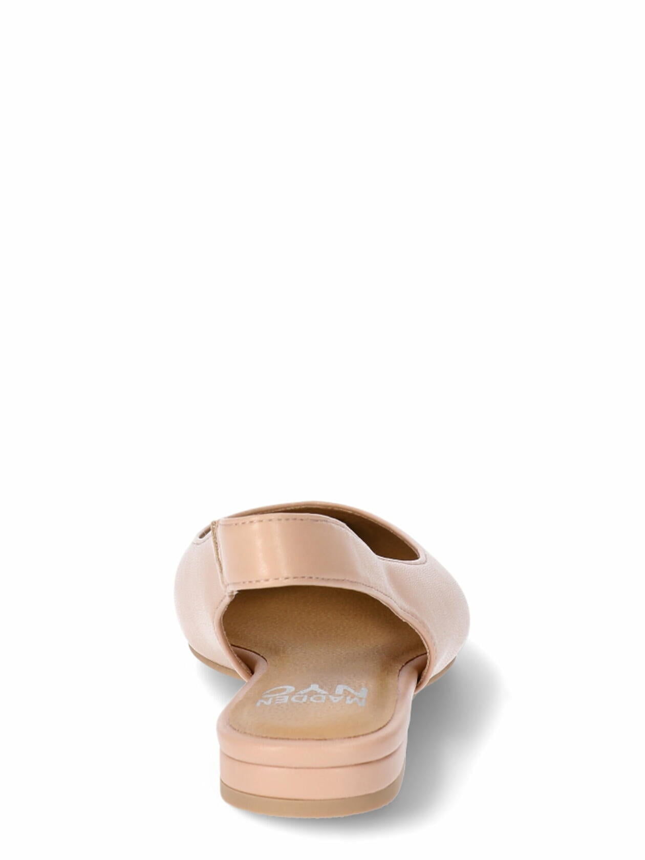 Madden NYC Womens Almond Toe Slingback Flats Tan Size 7