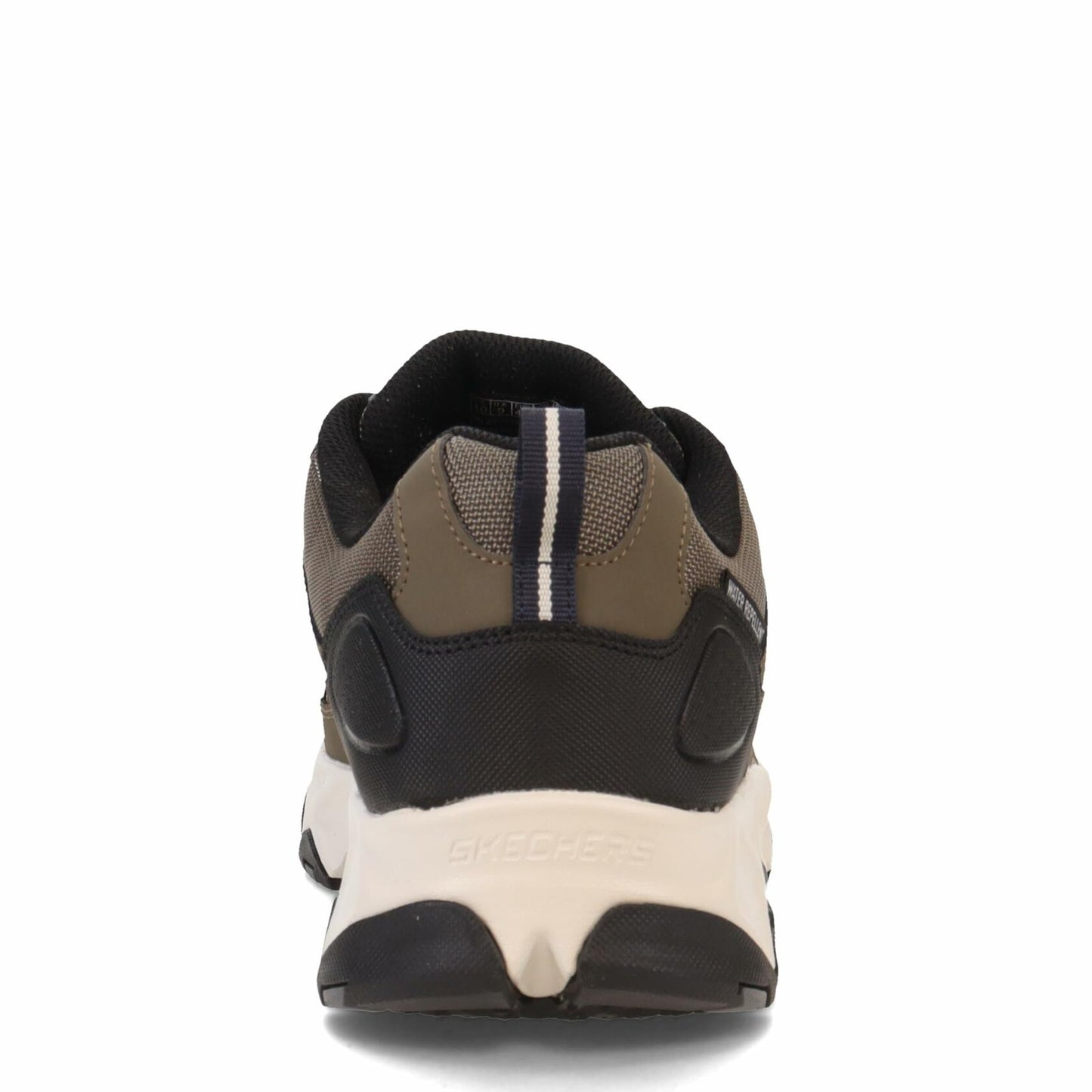 Skechers Mens Crossbar Slip-On Sneakers Hiker Cedar Brown/Black 12 Extra Wide