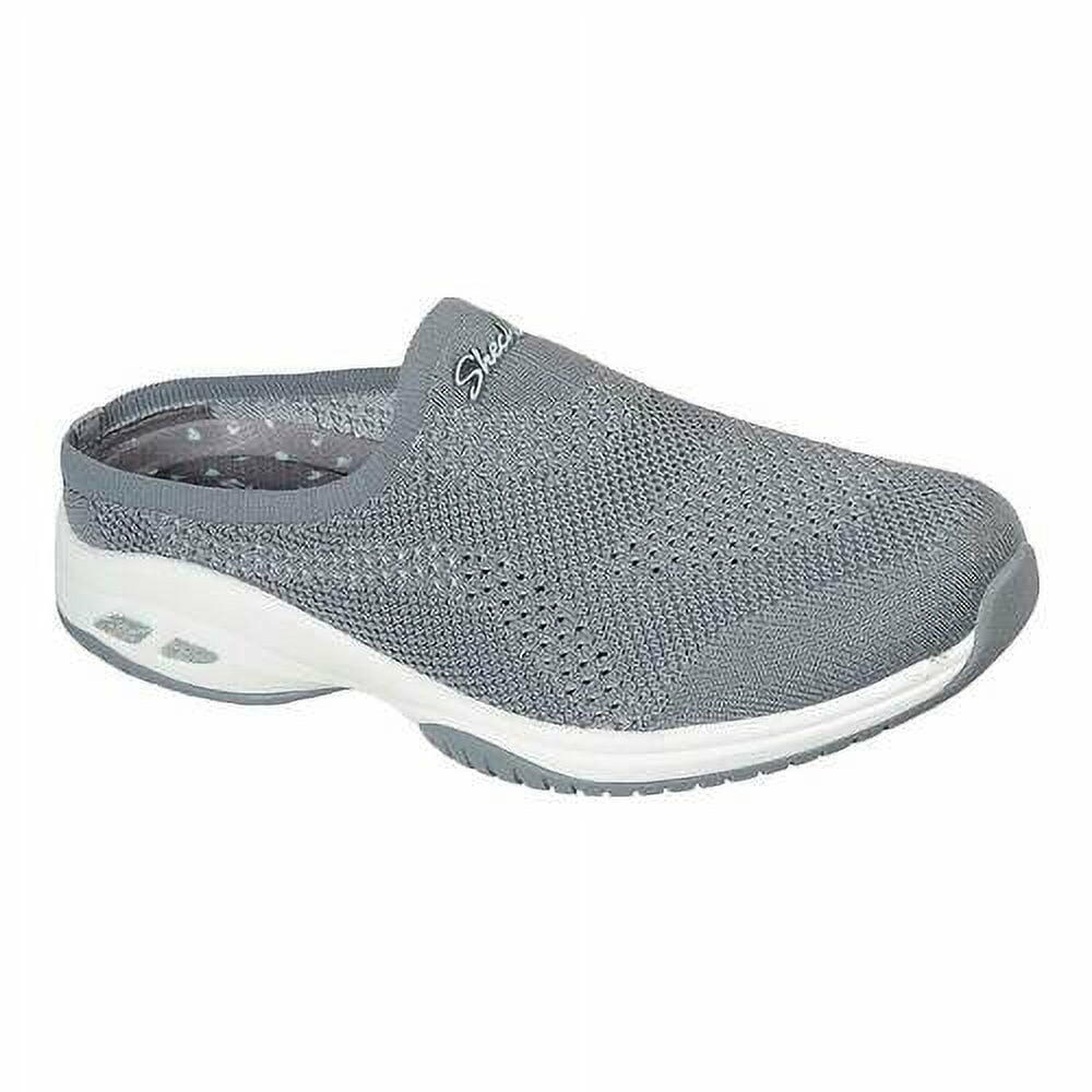 Skechers Womens Breathe Easy-Simple Pleasure Sneaker Gray Size 10