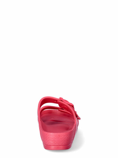 No Boundaries Two Buckle Slide Sandals Womens Pink Size 10