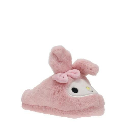 Hello Kitty & Friends Womens Character Plush Slippers Flat Slip-On
