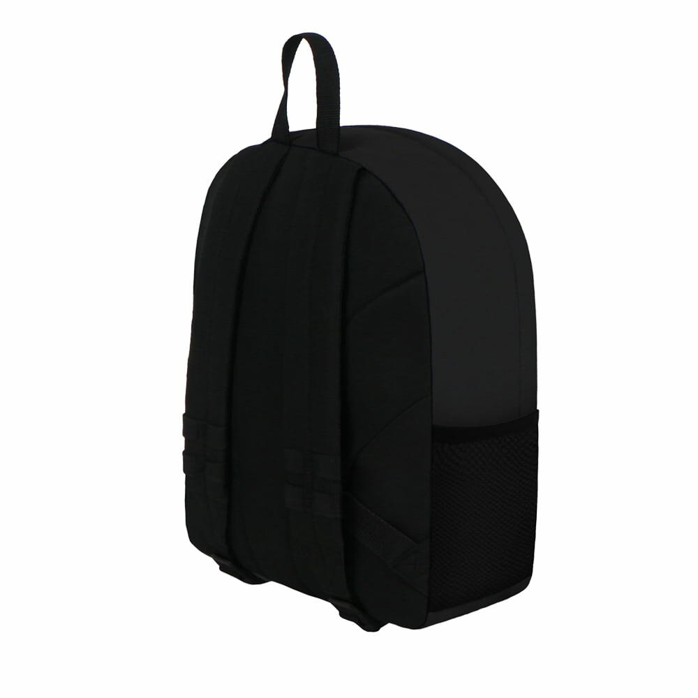 East West U.S.A. Unisex Simple Water-Resistant Backpack Black