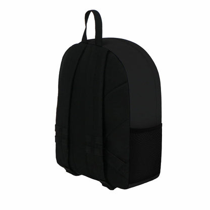 East West U.S.A. Unisex Simple Water-Resistant Backpack Black