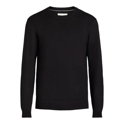 Free Assembly Mens Everyday Crewneck Sweater Pullover Black Soot Size 3XL