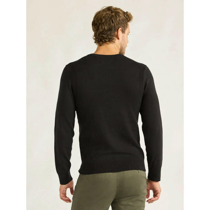 Free Assembly Mens Everyday Crewneck Sweater Pullover Black Soot Size 3XL