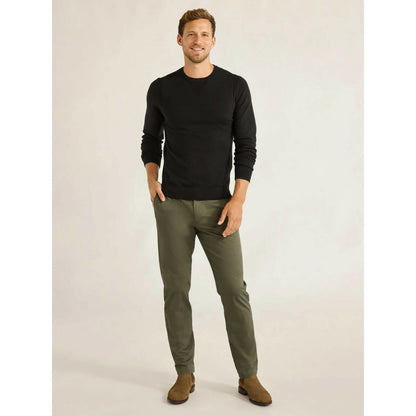 Free Assembly Mens Everyday Crewneck Sweater Pullover Black Soot Size 3XL