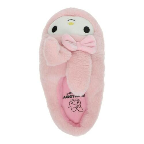 Hello Kitty & Friends Womens Character Plush Slippers Flat Slip-On