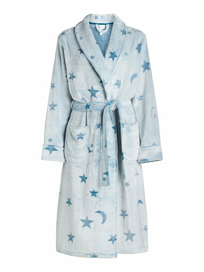Joyspun Women's Plush Robe Corsair Size S