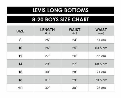 Levi's Boys' 505 Regular Fit Jeans Clouded Tones Size 18 (29X31)