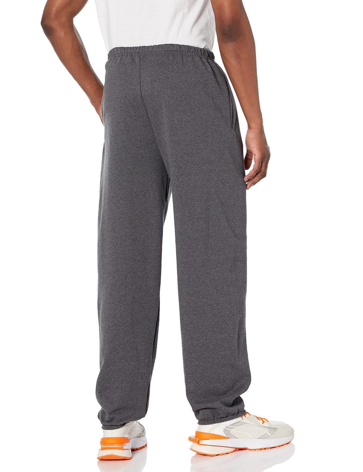 Hanes Men's Ultimate Cotton Pant Charcoal Heather Size XL