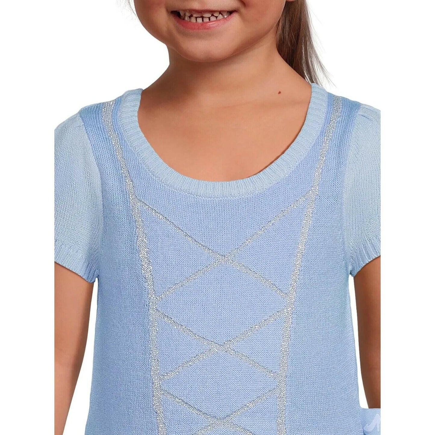 Disney Toddler Girls Cinderella Pullover Cosplay Dress Halogen Blue Size 18M