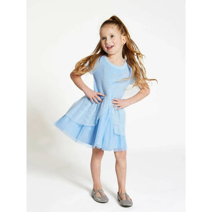 Disney Toddler Girls Cinderella Pullover Cosplay Dress Halogen Blue Size 18M