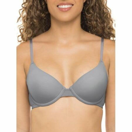 No Boundaries Womens Lightly Lined Underwire T-Shirt Bra Grey Size 40DD