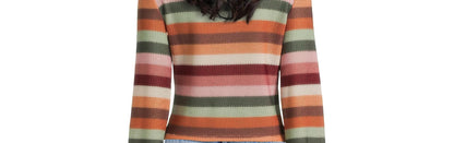 No Boundaries Juniors Bell Sleeve Crochet Top Green Midnight Size XL