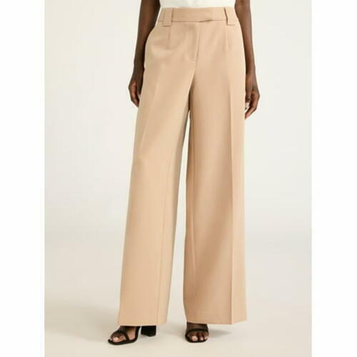 Scoop Women’s Ultimate Crepe Wide Leg Trousers 32.5 Inseam Amphora Size 14