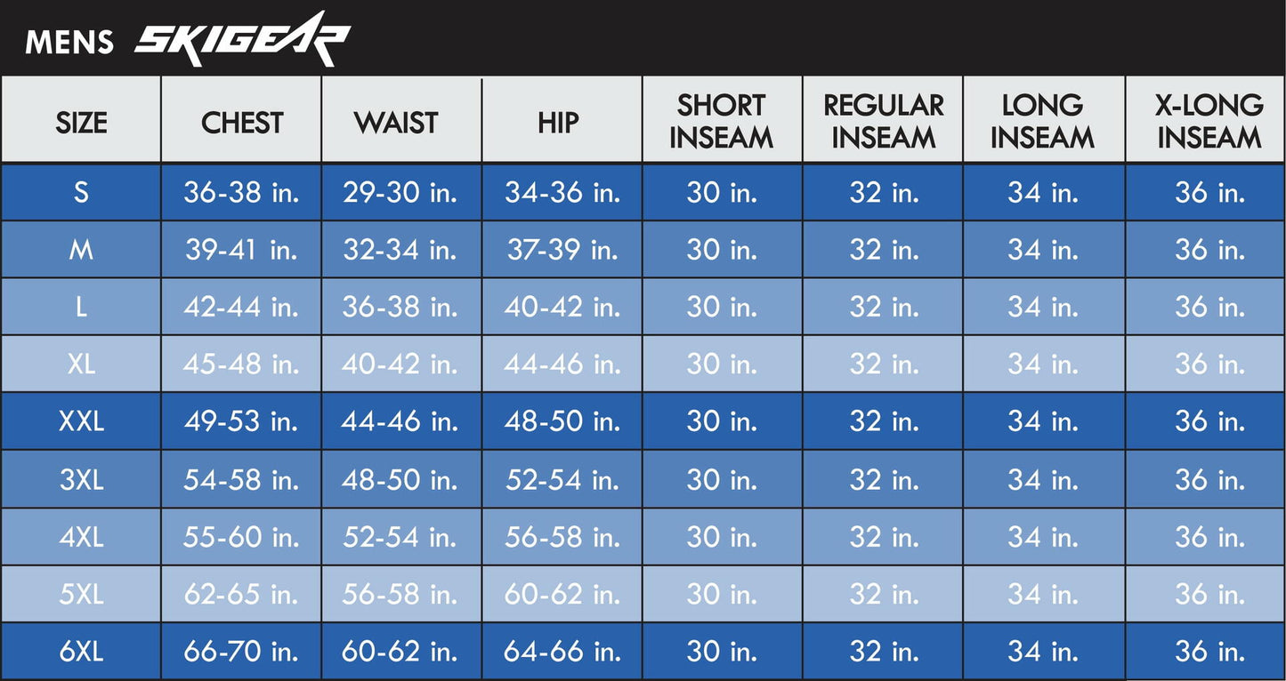 SkiGear by Arctix Mens Snow Sports Cargo Pants Blue Night  Size L