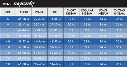 SkiGear by Arctix Mens Snow Sports Cargo Pants Blue Night  Size L