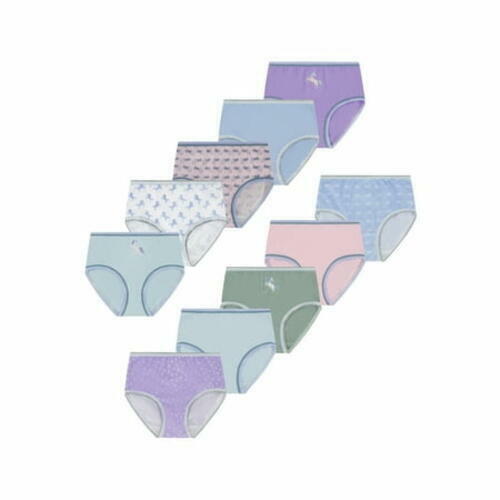 Wonder Nation Girls Brief Underwear 10 Pack Multi Size 4