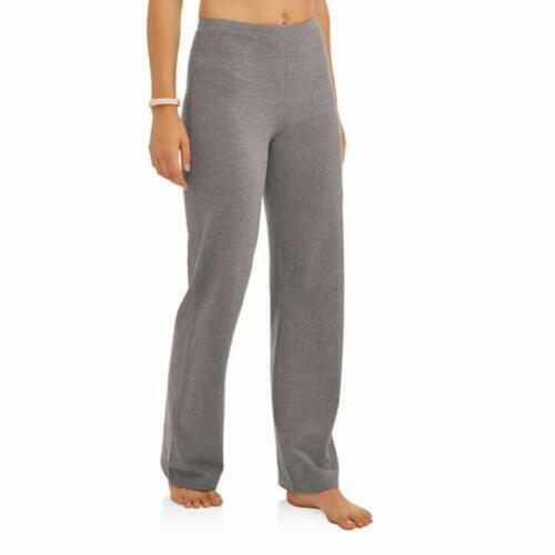 Athletic Works Womens Dri More Core Athleisure Yoga Pants Grey Size XL Petite