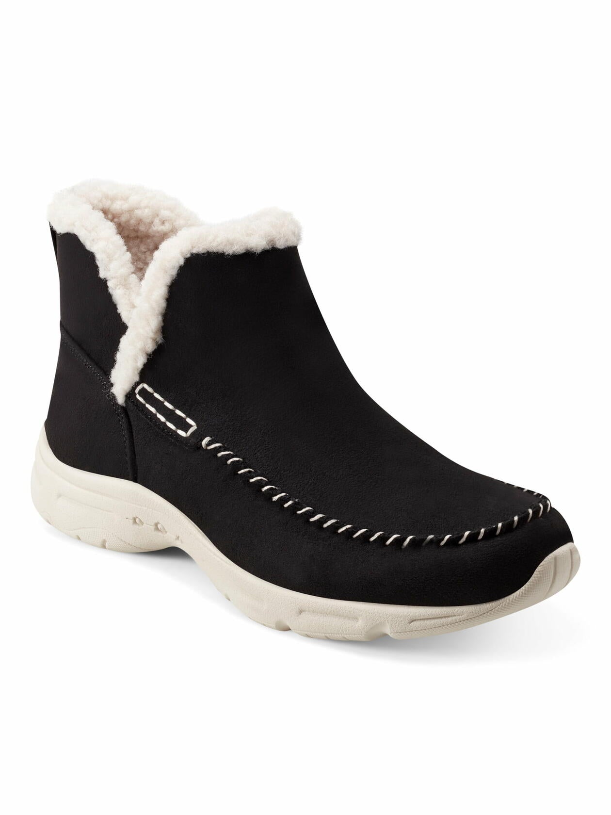 Easy Spirit Womens Bennet Comfort Boot Black Size 9.5M