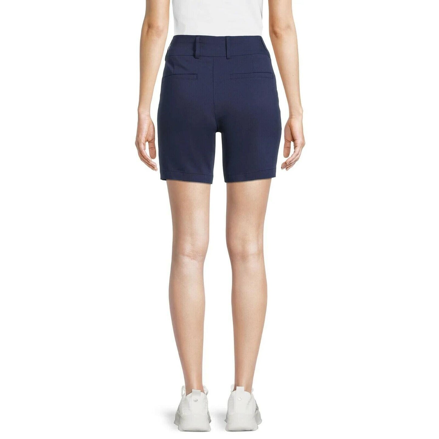 Ben Hogan Womens Pull-On Athletic Shorts Pockets Navy Peacoat Size XL (16-18)