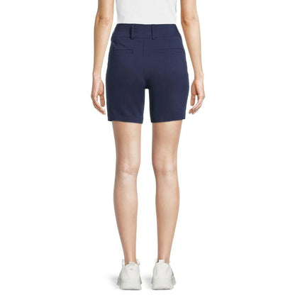 Ben Hogan Womens Pull-On Athletic Shorts Pockets Navy Peacoat Size XL (16-18)