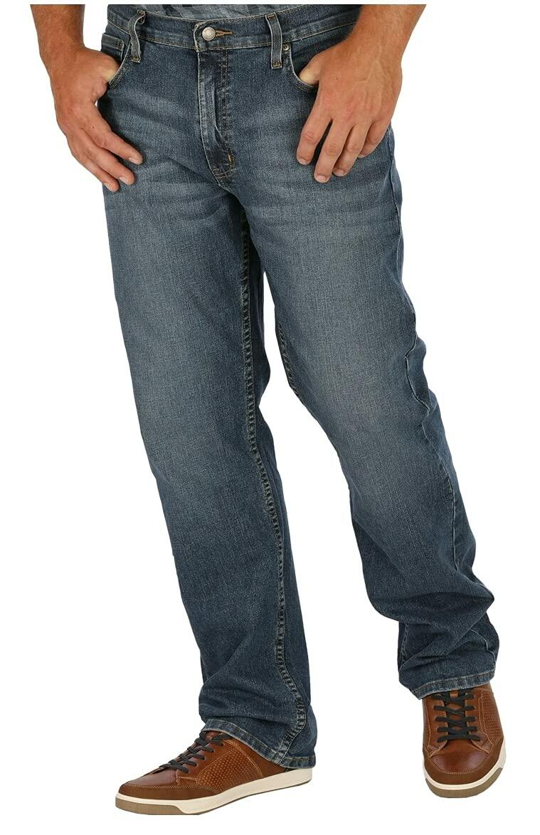 George Mens and Big Mens Athletic Fit Jeans Mdwash Size 32x32