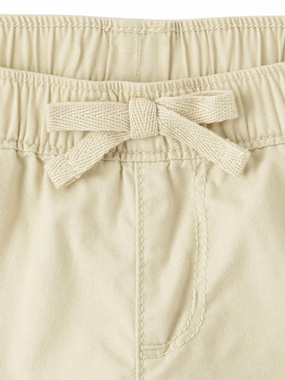 The Childrens Place Toddler Girls Twill Pull-On Short Cream Size 3T