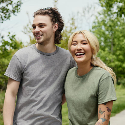 Hanes Mens Beefyt T-shirt Heavyweight Cotton Black Size M