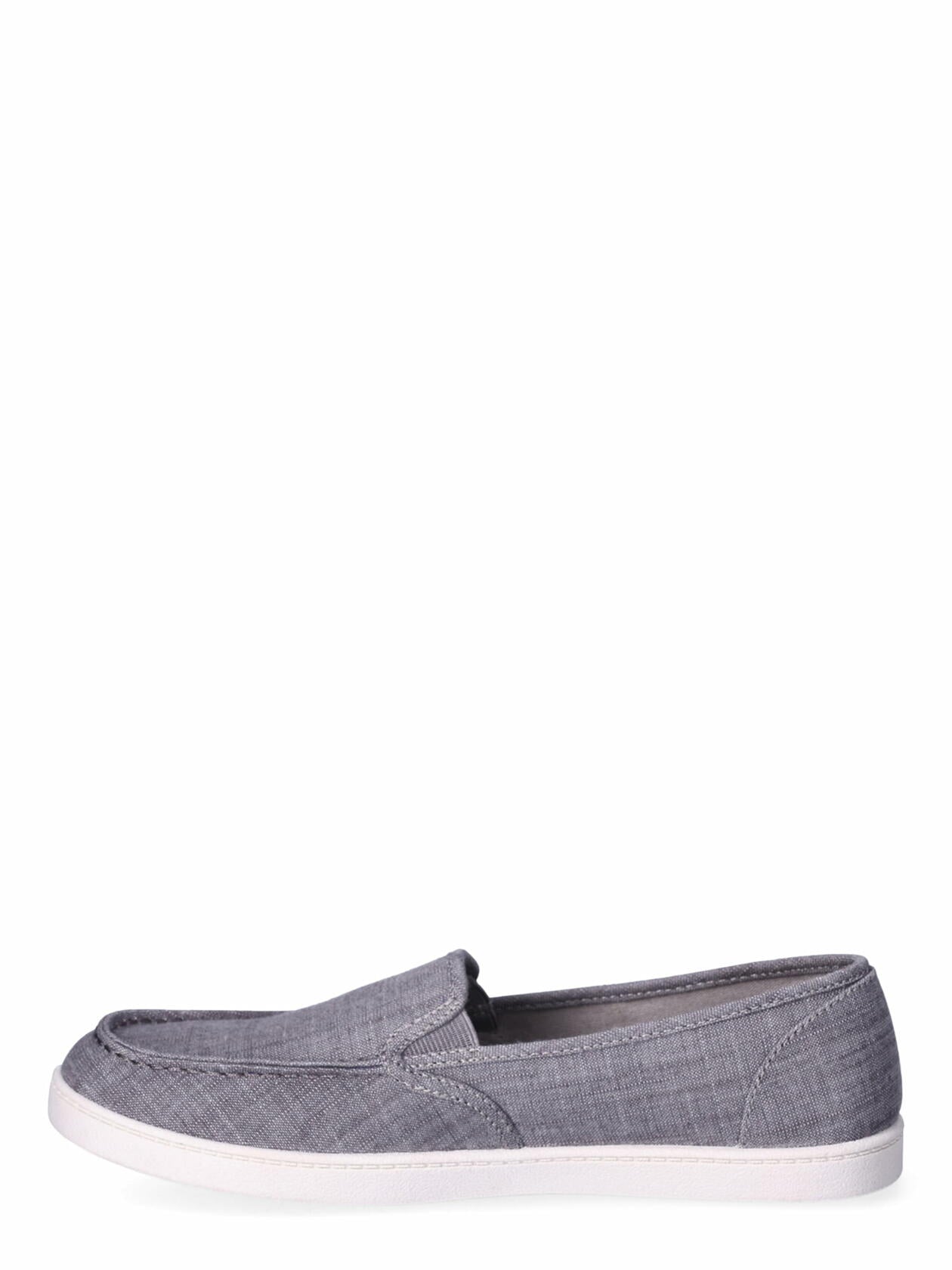 Time and Tru Womens Moc Toe Surf Sneakers Gray Size 8