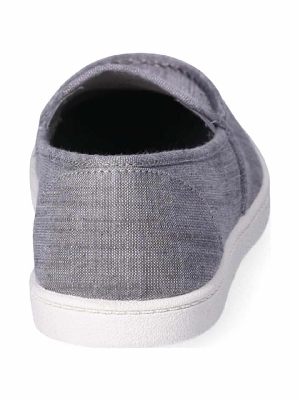 Time and Tru Womens Moc Toe Surf Sneakers Gray Size 8