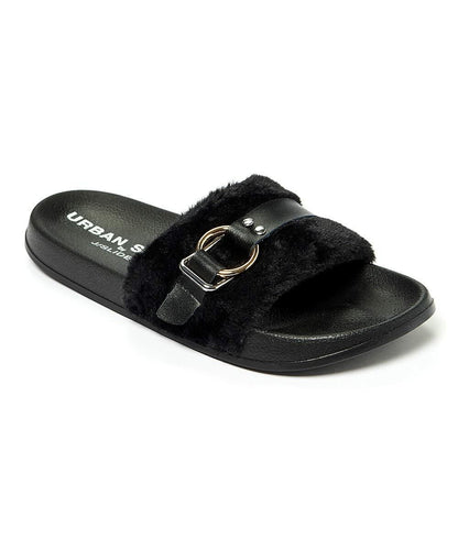 Urban Sport by J/Slides Womens Sandals Buckle up Slide