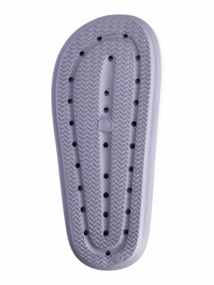 No Boundaries Womens Comfort Slide Sandals Grey Size 8