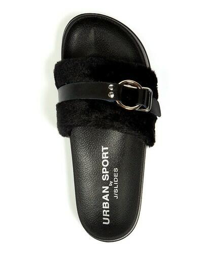 Urban Sport by J/Slides Womens Sandals Buckle up Slide