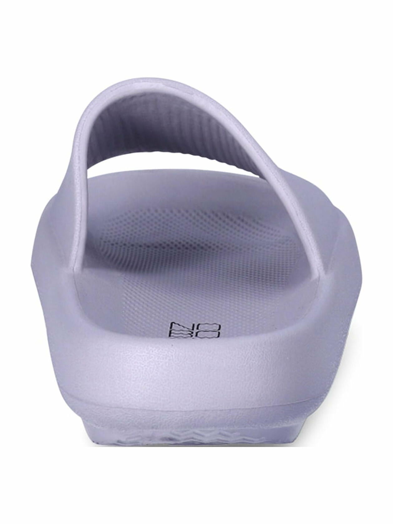 No Boundaries Womens Comfort Slide Sandals Grey Size 8