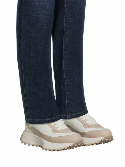 No Boundaries Women s Retro-Inspired Sneakers Cream Size 8