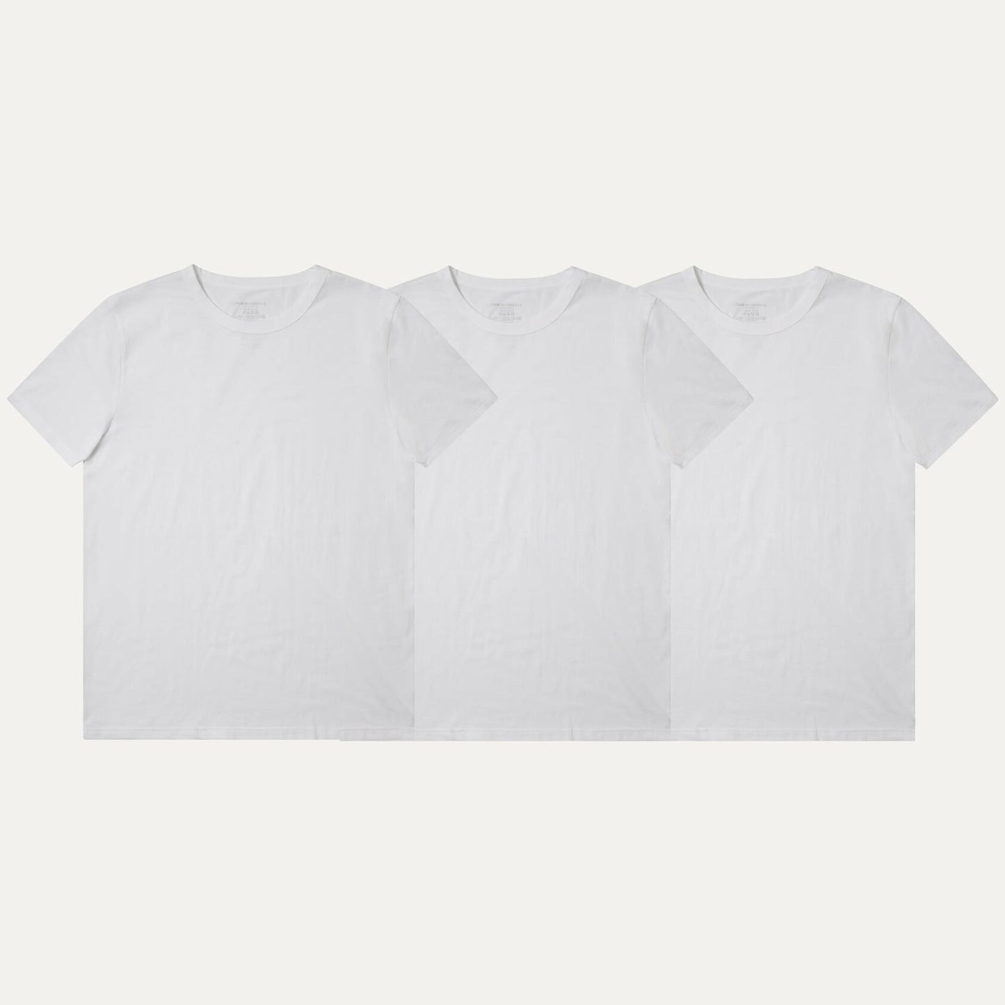 Pair of Thieves Mens Cotton Crew Undershirt 3-Pack White Size 3XL