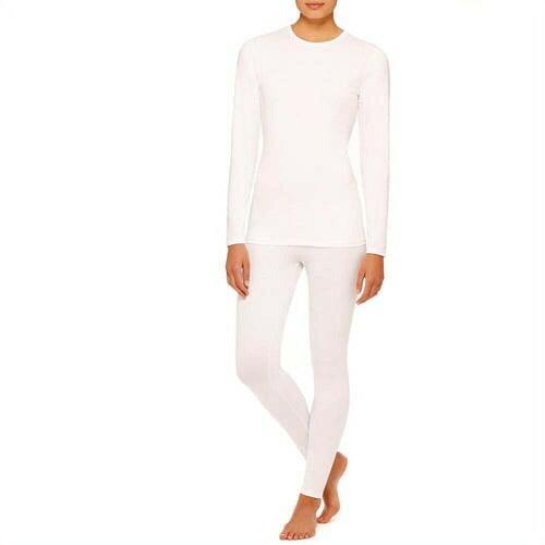 ClimateRight by Cuddl Duds Womens Stretch Microfiber Base Layer Legging