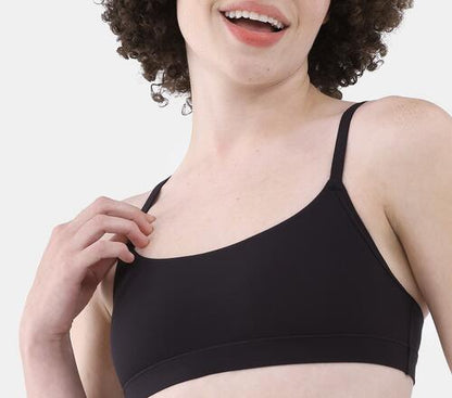 No Boundaries Fit Stretch Scoop Bralette  Womens