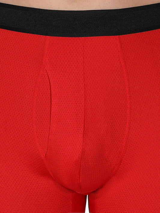 Athletic Works Mens Long Leg Breathable Mesh Boxer Briefs 6-Pack Assorted Sz 3XL