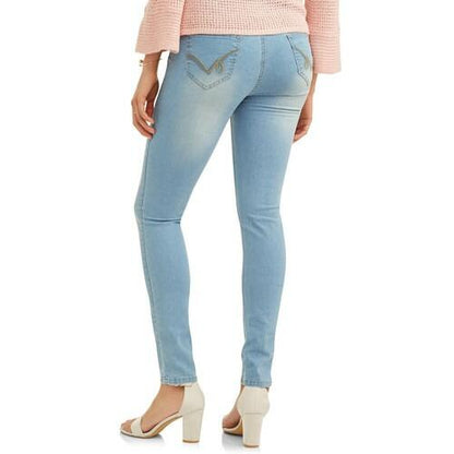 Oh! Mamma Maternity Womens Skinny Jeans with Demi or Full Panel