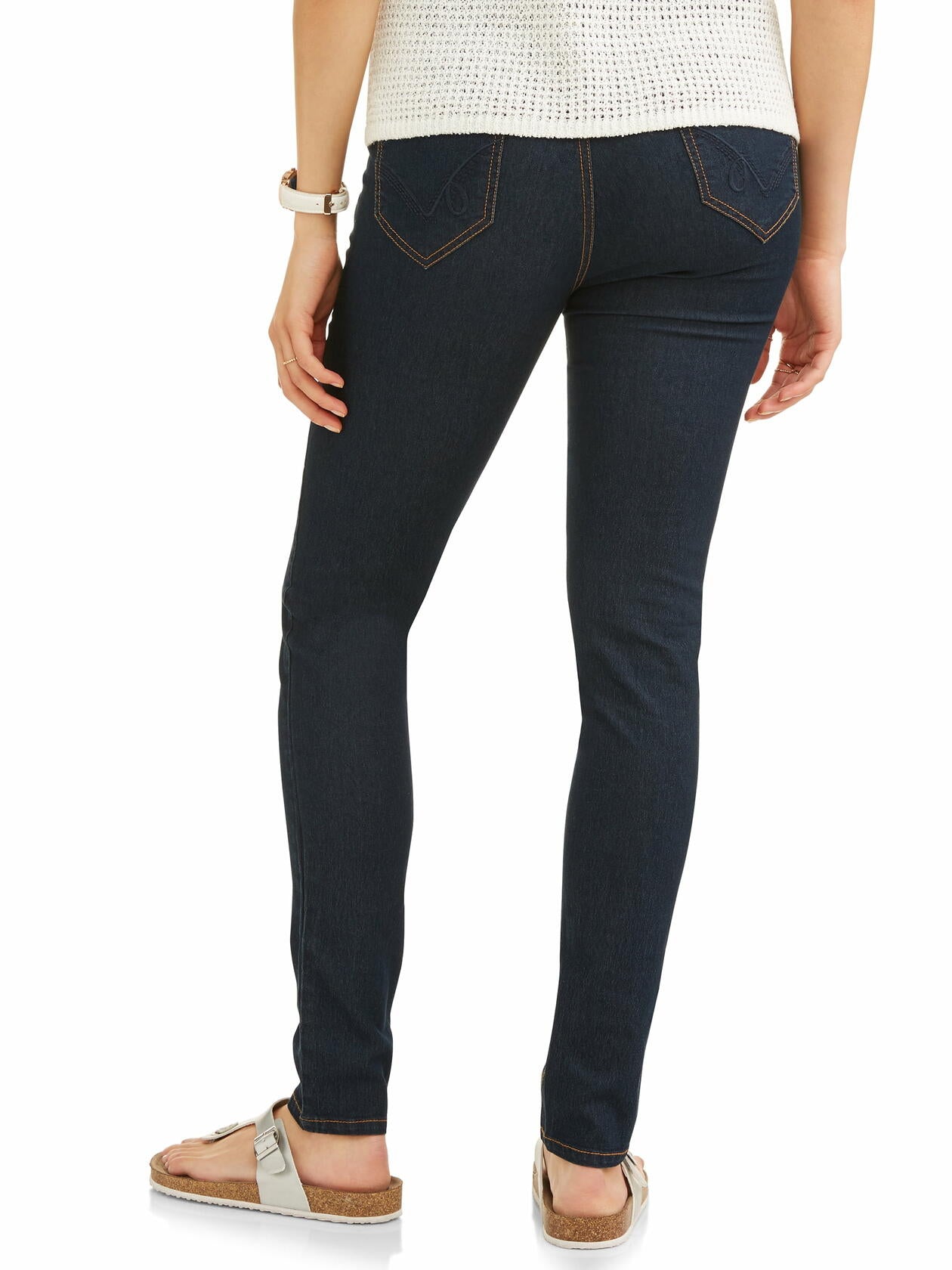 Oh! Mamma Maternity Womens Skinny Jeans with Demi or Full Panel