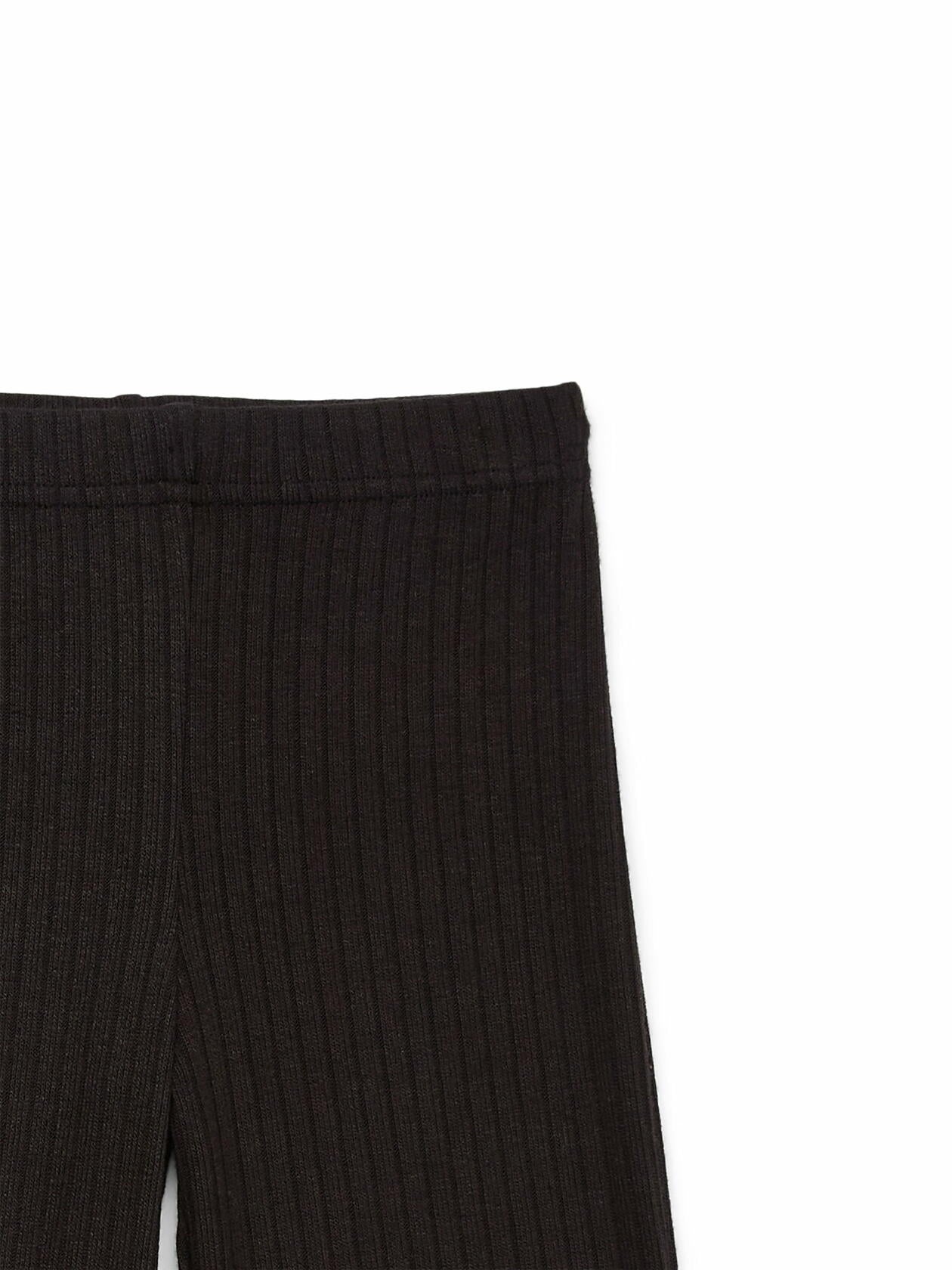 Wonder Nation Girls Ribbed Pull On Flare Pants