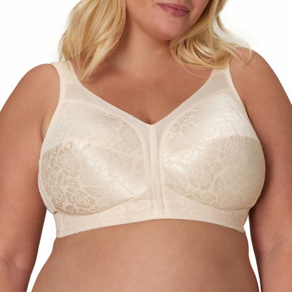 Playtex Bra 18 Hour Ultimate Shoulder Comfort Wirefree Natural Beige Size 38DDD