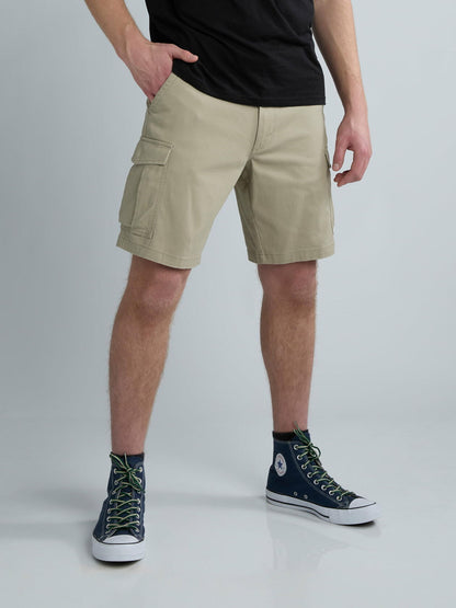 George Mens & Big Mens Cargo Shorts 10.5" Inseam Stone Wash Size 38