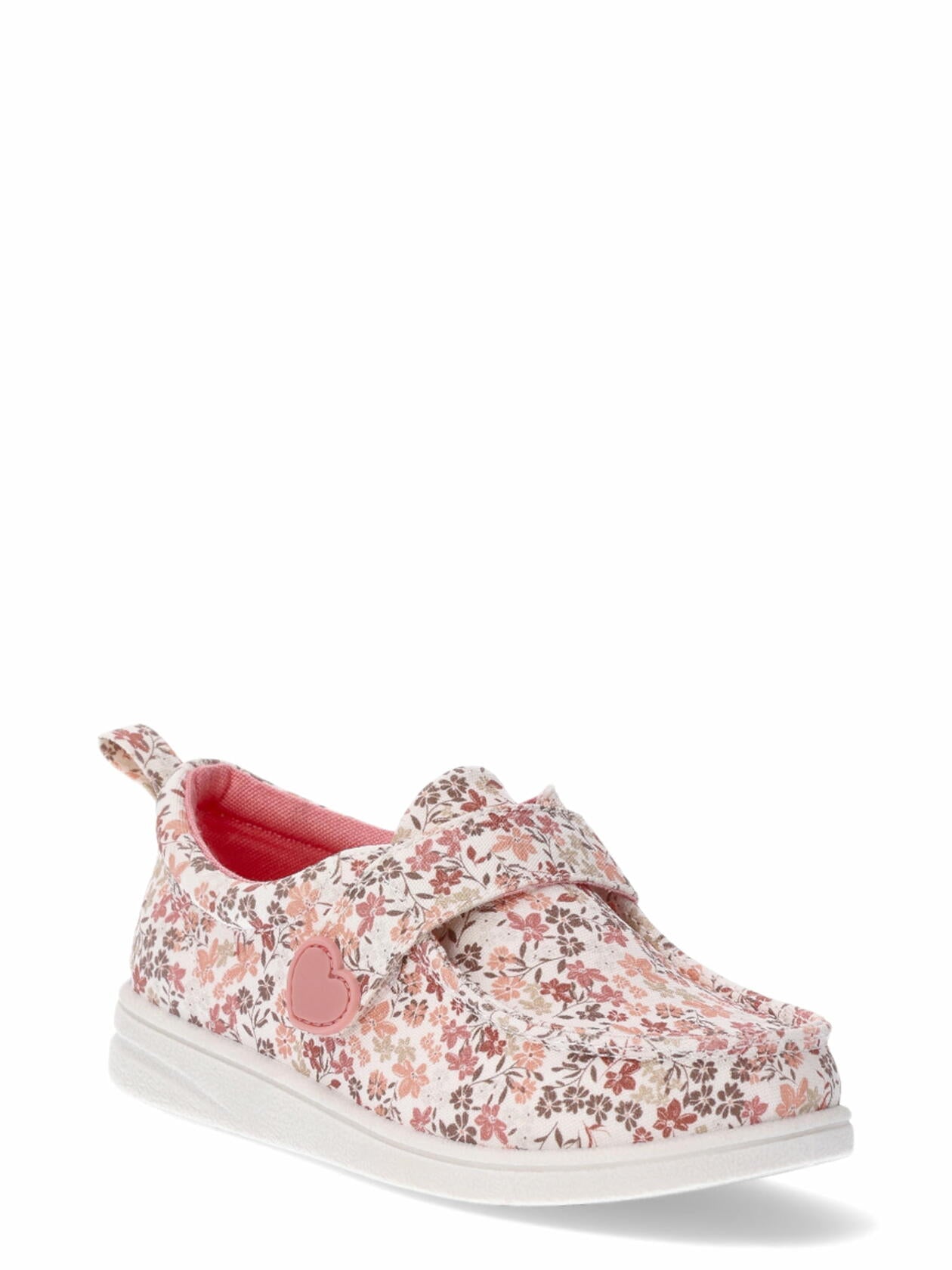 Wonder Nation Toddler Girl Moc Toe Shoes Tan Floral Size 11