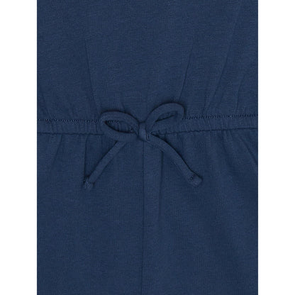 Wonder Nation Girls Sleevless Dolphin Hem Romper Insignia Blue Size M (7-8)