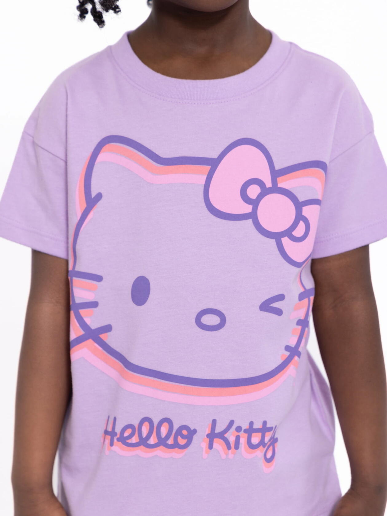 Toddler Short Sleeve Crewneck Tee 2-Pack Hello Kitty / Minnie Mouse Size 5T